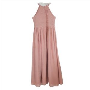 Vintage 70’s Chevron Open Back Dress